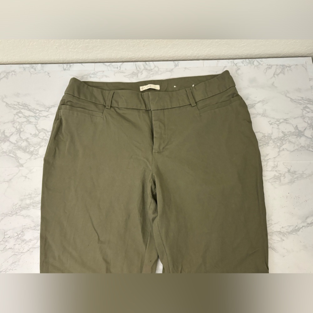 Cato Est 1946 Contemporary Fit Pants Sz 14 Gray Straight NWOT - Picture 2 of 6